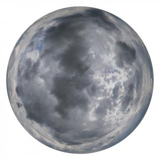 HDRi Skydome of Overcast Sky 12K 